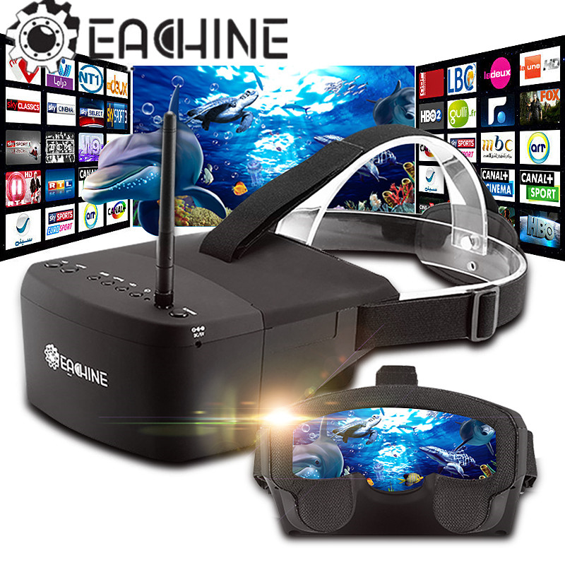 Skyzone Sky04O Pro Fpv Goggles - Eachine EV800 5 นิ้ว 800x480 แว่นตาวิดีโอ